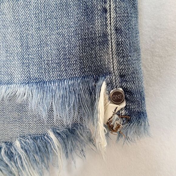 One Teaspoon High Waist Bonita Shorts Size 24 - Picture 5 of 8